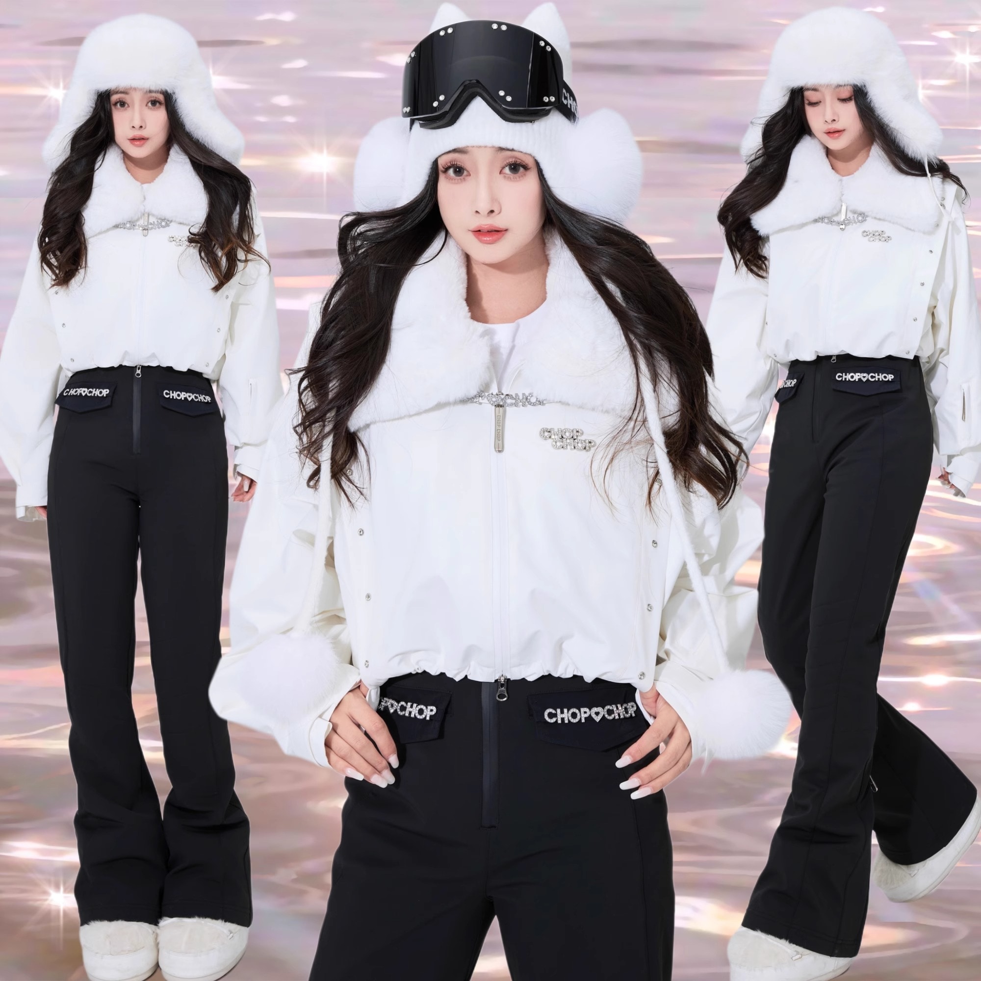 スノーボードウェア 上下セット 2025レディース メンズ スキーウェア スノボウェア ジャケット アウター パーカー ロングパンツ 男女兼用 防水 防寒