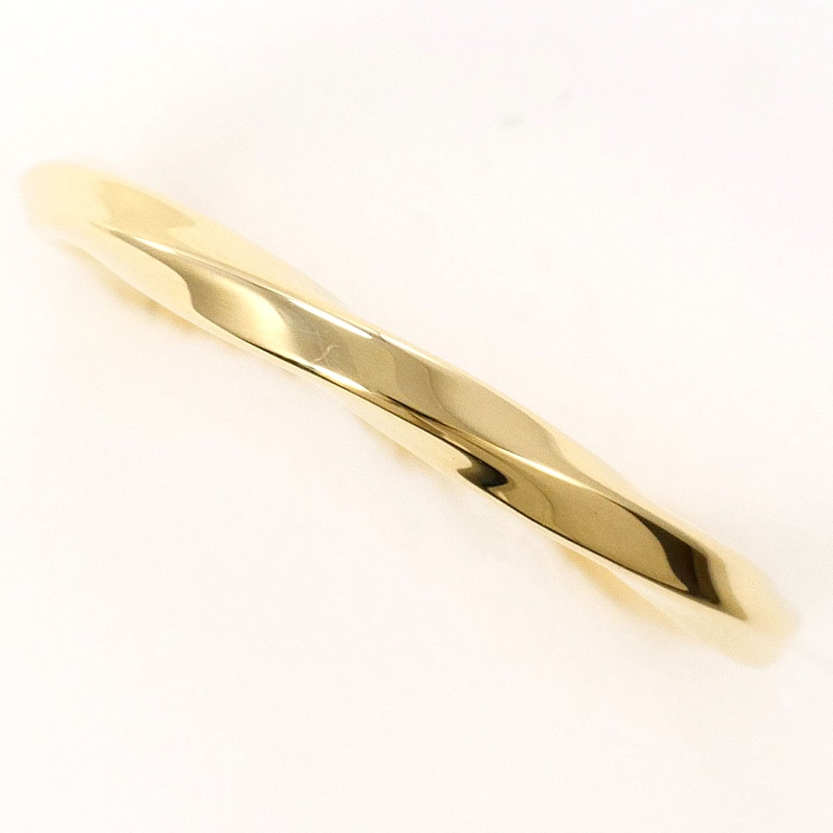 エステール K10 10金 YG イエローゴールド リング・指輪 3号 総重量約1.4g 中古