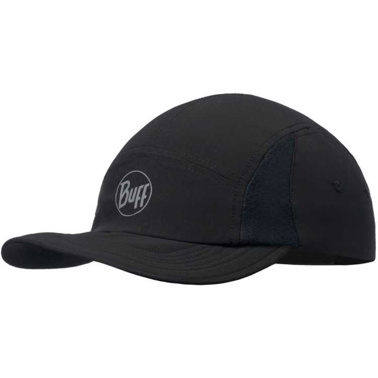 BUFF 5 PANELS CAP R-SOLID BLACK S/M #437884