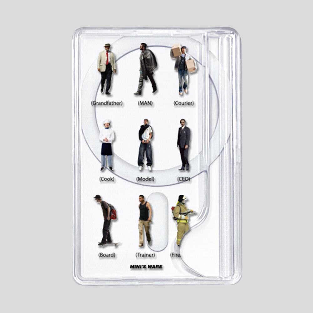 mini s ware PEOPLE MAGSAFE CLEAR CARD WALLET_JOB 4,932円