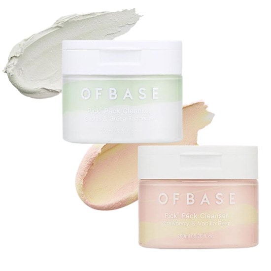 ピックパック クレンザー 2種/サボテン(百年草)&青みかん(青蜜柑)/イチゴ(いちご)＆バニラビーン 200ml/洗顔/クレンジング/クレンジングパック