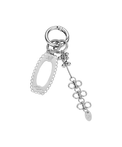 NFF filigree keyring silver フィリグリーキーリング シルバー 韓国雑貨 正規品 キーホルダー