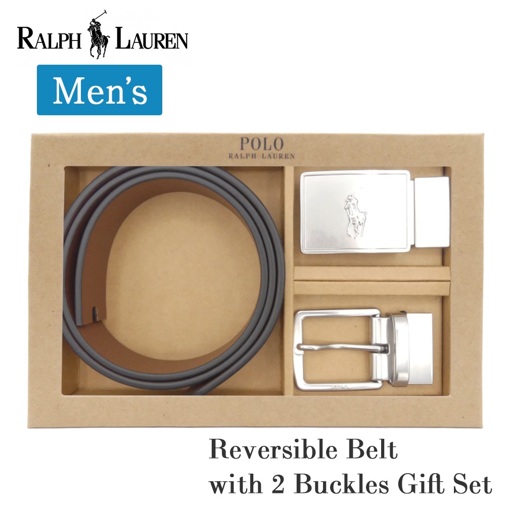 メンズ リバーシブル ベルト ギフトセット 405699144 バックル2個 黒 茶 ブラック ブラウン 革 本革 ビジネス プレゼント ギフト