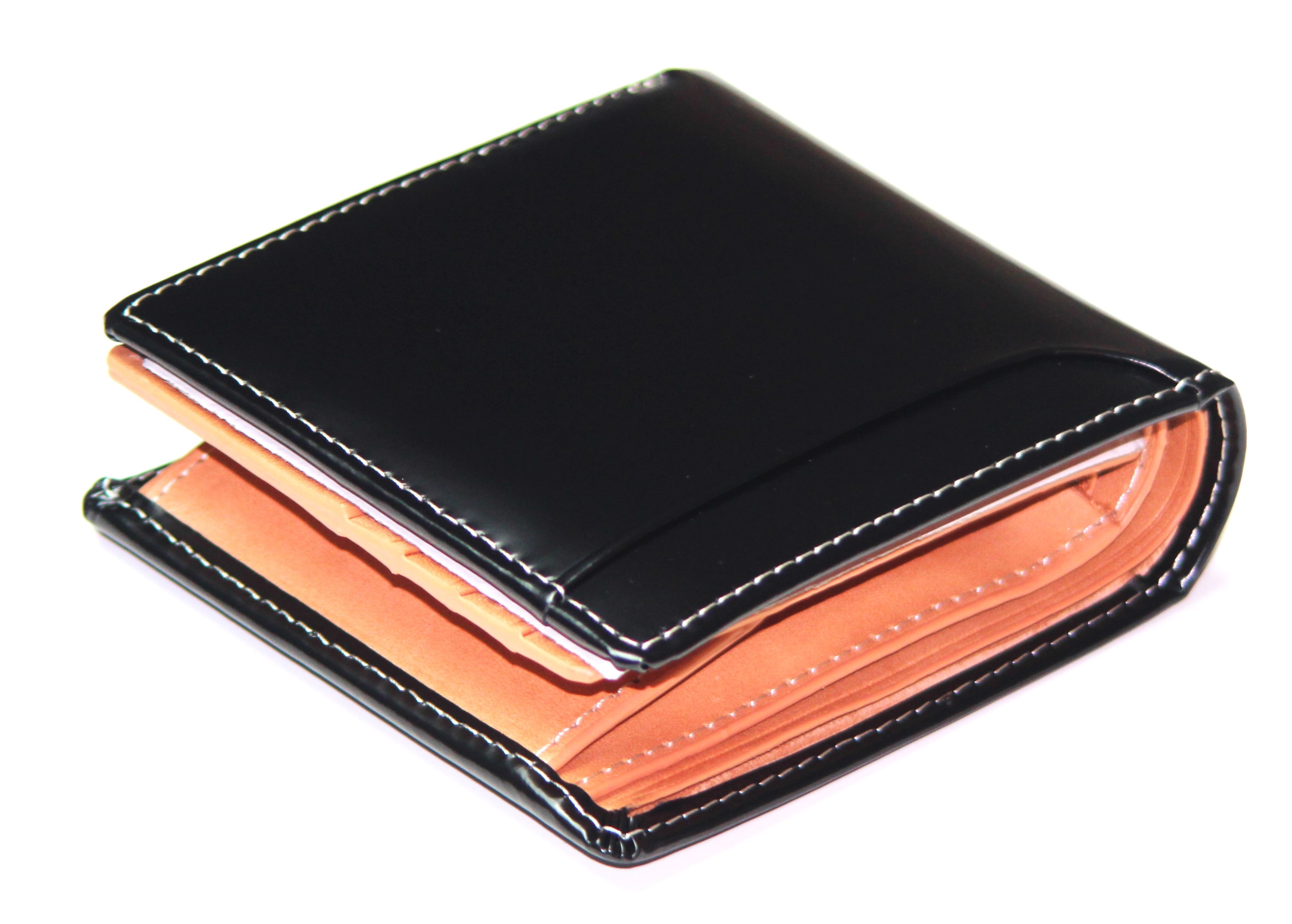 【新規OPEN】【期間限定セール】【激安】【新品未使用】馬革スムース加工　ブルレザー牛革　前面カードスライダーポケット　男女兼用　ショートウォレット　MF-01