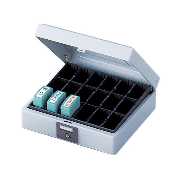 (まとめ) シヤチハタ スチール印箱 大型 IBS-03 1個 (×2セット) 7,855円