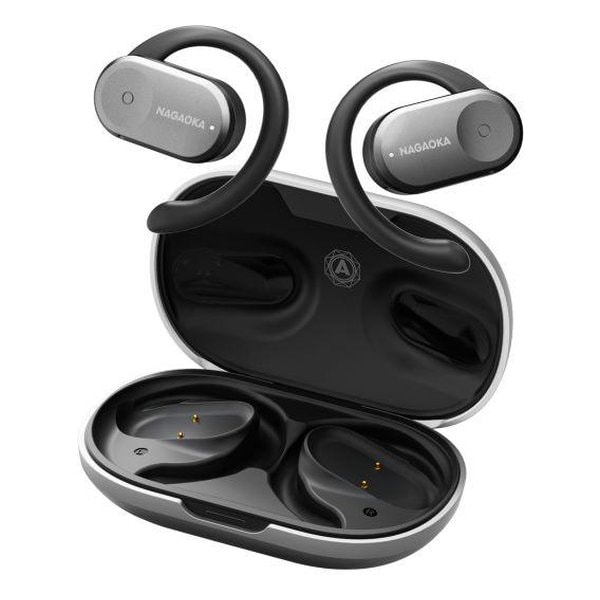オープンイヤー型ワイヤレスイヤホン ガンメタリック BT832OWSGM