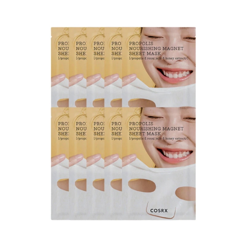 フルフィット プロポリスナリッシング マグネットシートマスク 10枚入り