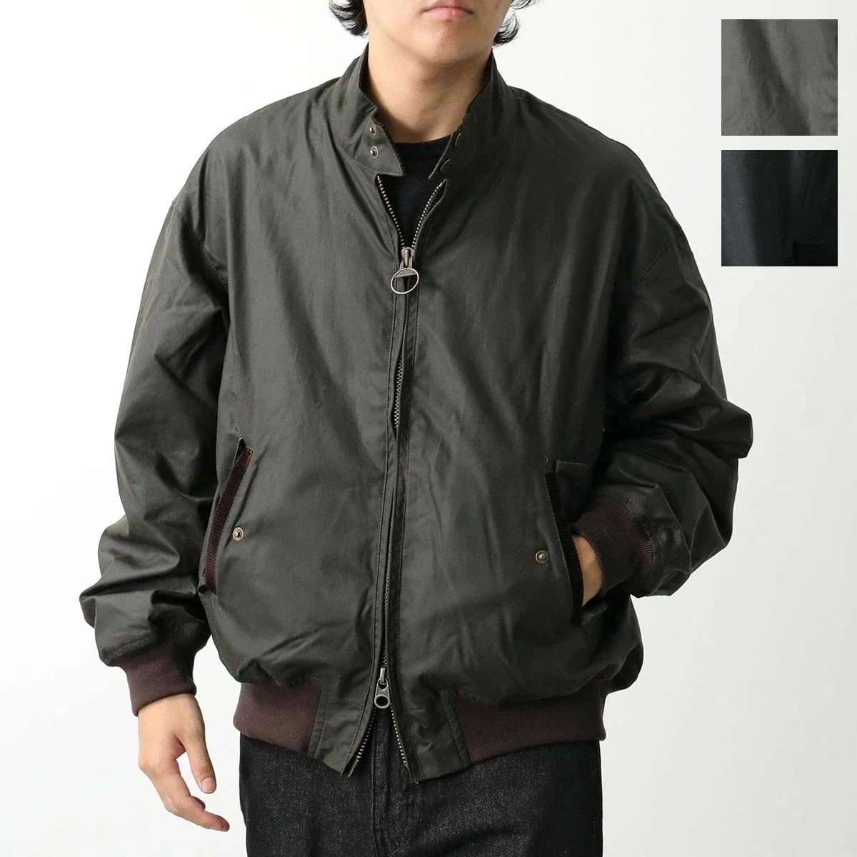 Barbour × Baracuta バブアー バラクータ ワックスジャケット MWX2327 メンズ G9 ハリントンジャケット ブルゾン オーセンティックフ