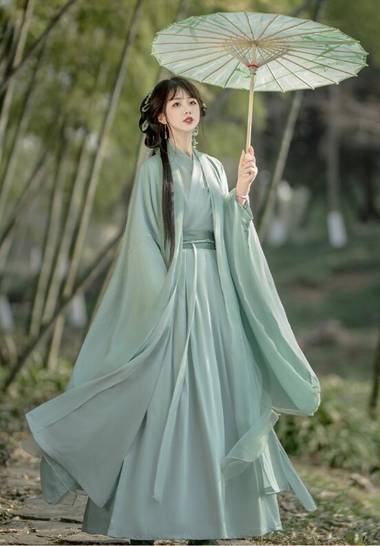 [イベントのための新作]レディース チャイナ服 結婚式 中華服 漢服 フォーマル 長袖コート+マキシ丈ワンピース ピアノ イベント プリンセス チャイナドレス 森ガール 卒業式 三五七 秋春夏コスチュ