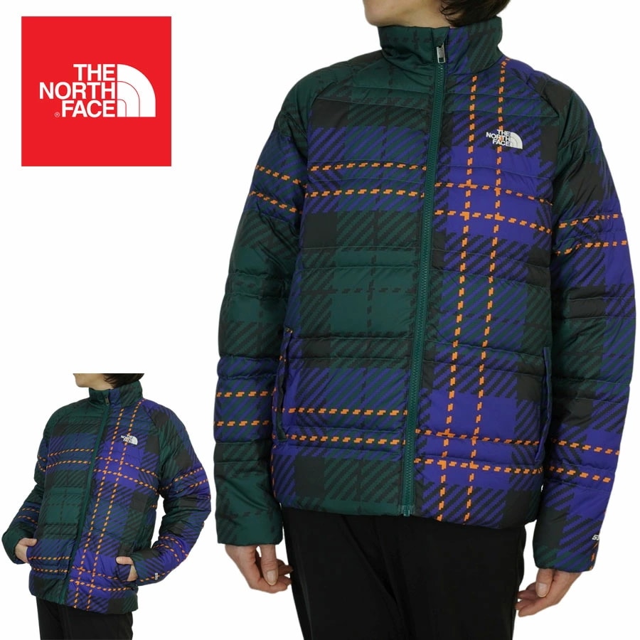 ノースフェイス THE NORTH FACEレディース ダウン ジャケットTN PRINTED ROXBOROGH JACKETキッズサイズ ウィメンズPDRG