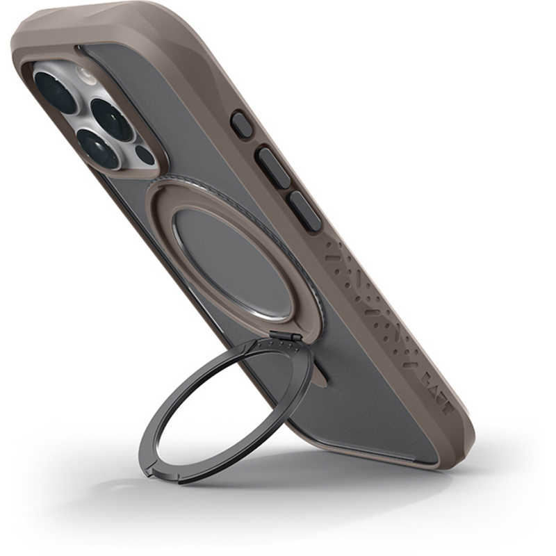 LAUT　iPhone 16 Pro Max(6.9インチ) CRYSTAL MATTER アースブラウン　LIP24DCMBR