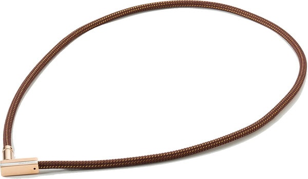 ファイテン PHITEN RAKUWA磁気ネック チョッパースクエア ピンクゴールド／シルバー 40cm ボディーケア TG897251