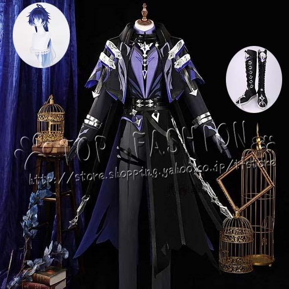 2026人気販売!原神 げんしん 風 キリル・チュードミロヴィッチ・フリンズ コスプレ衣装 ウィッグ 靴 道具 cosplay コスチューム ハロウィン クリスマス
