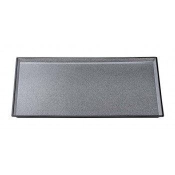 福井クラフト 尺5清流無地盆銀梨地天黒SL 17414260