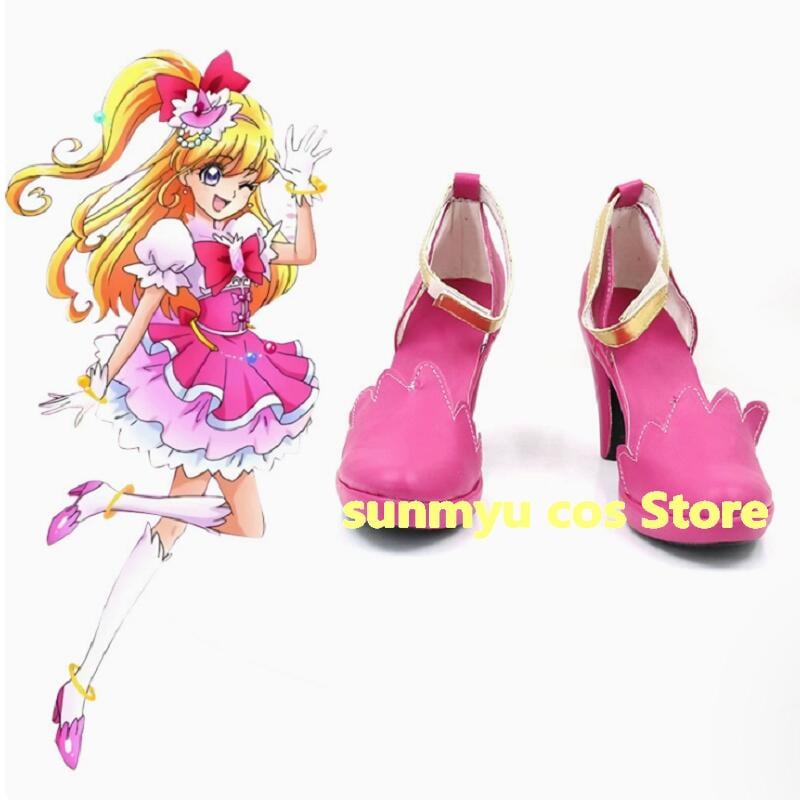 魔法つかいプリキュア キュアミラクル 朝日奈 みらい コスプレ靴 ブーツ