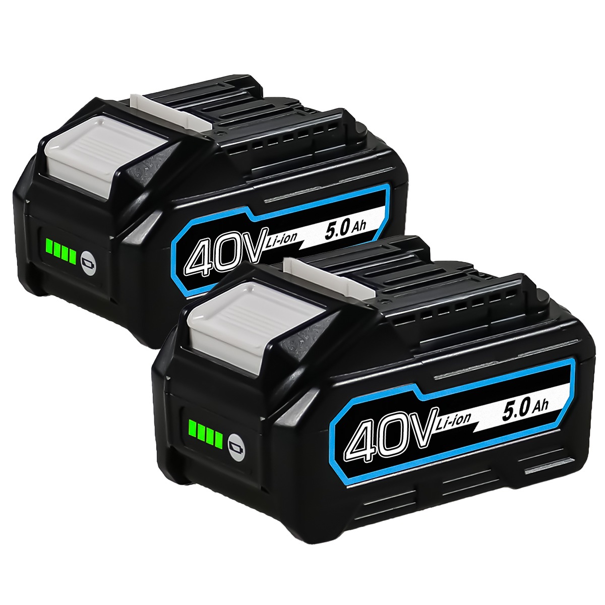 2個セット BL4050 40V 5.0Ah 互換 バッテリー 残容量表示付き BL4025 BL4040 BL4050F BL4060 BL4070 BL4080対応品