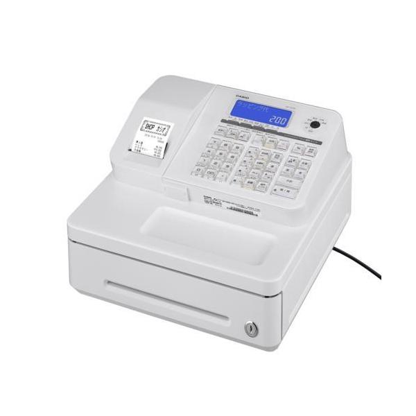 CASIO カシオ SR-S200-EX-WE ホワイト 電子レジスター インボイス対応 10部門 Bluetooth搭載