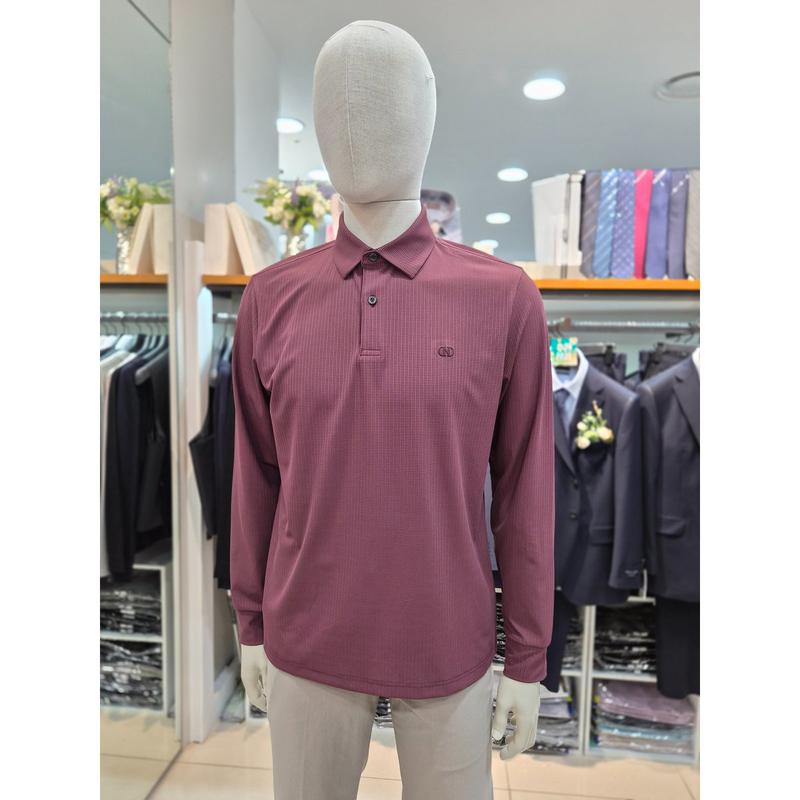 ワッフルソリッド長袖Tシャツ MITAL6S120115_DG