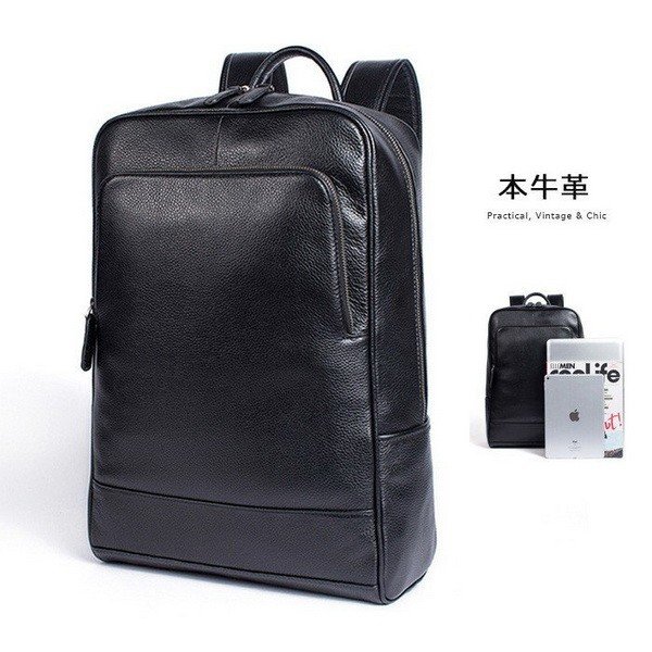 本革 厳選牛革 レザー リュックサック ビジネスリュック 本革リュック ボックス型 メンズ レディー
