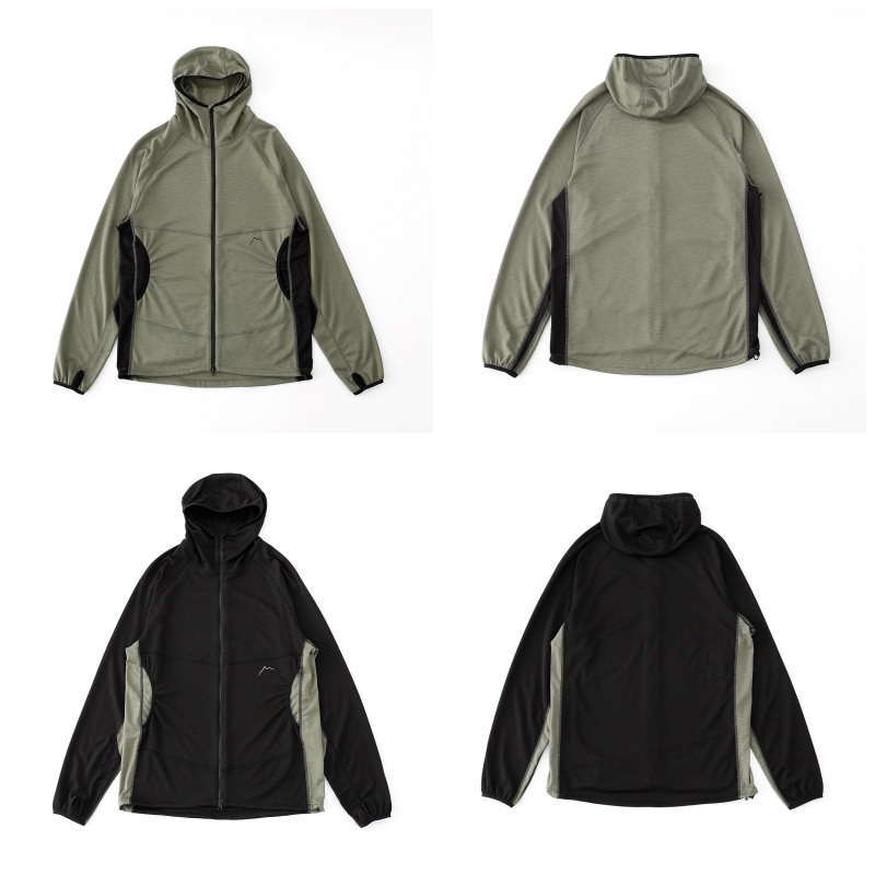 【CAYL】 25FW LIVE WOOL ZIP UP : 2COLORS