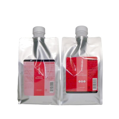 Lebel ルベル IAU イオ クレンジング リラックスメント(シャンプー)1000ml＆イオ クリーム メルトリペア トリートメント1000ml 詰め替えセット(送料無料 一部地域除く)