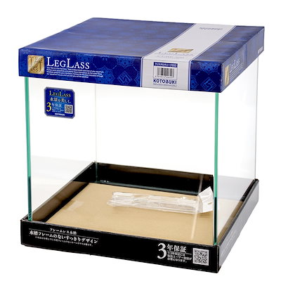 他サイト： コトブキ工芸　ガラス水槽　クリスタルキューブ　３００（３０X３０X３０ｃｍ）　レグラス　３０ｃｍ水槽（単体）　小型水槽　お一人様２点限り　ＣＲＣ10―11―01―30―00の商品画像