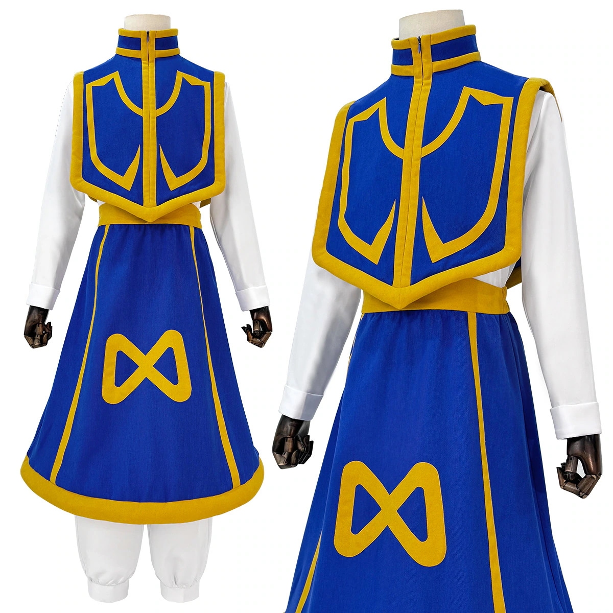[2026 新作]HOLOUNCOSER HUNTER×HUNTER クラピカ コスプレ 衣装 C服 フルセット 仮装 ハロウィン アニメ
