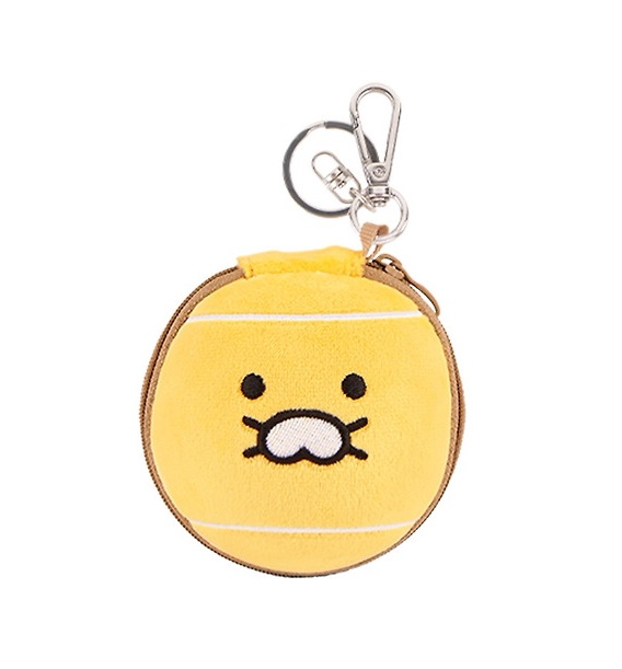 フェイス テニスボール ポーチ キーリング チュンシク