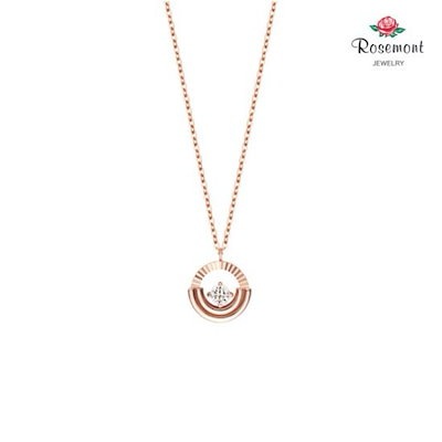 ロゼモン　Rosemont一粒ダイヤ 14k ネックレス ロゼモンRosemont一粒ダイヤ 14k ネックレス