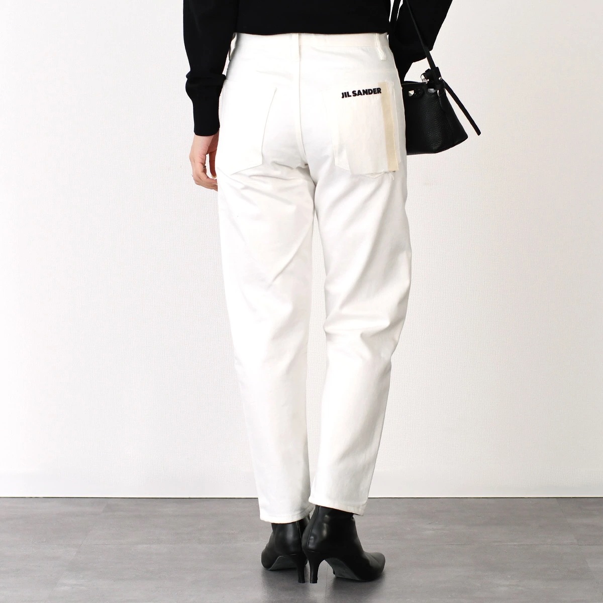 ボトムス デニム パンツ ツイスト デニムパンツ J04KA0105 J46544 レディース ホワイト シンプル カジュアル 人気 ギフト ロゴタグ 春夏
