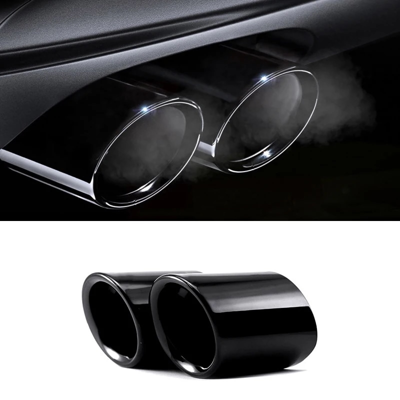 BMW F10 F20 F30 F32 F34 F48 専用 スタイリング クローム マフラー チップ エキゾーストパイプ リアパイプ テールパイプ カスタム アクセサリー 輸入品