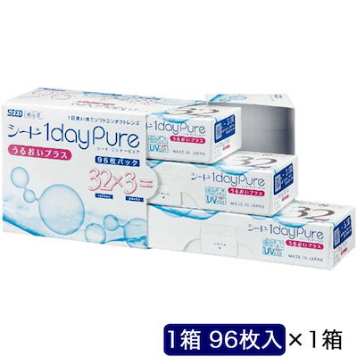 他サイト： SEED　(度あり/-0.75) 96枚パック (BC8.8)の商品画像