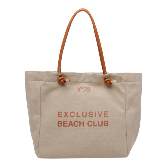 V73 Women Shoulder Bags 73BS9QM01 NATURALE CUOIO Beige