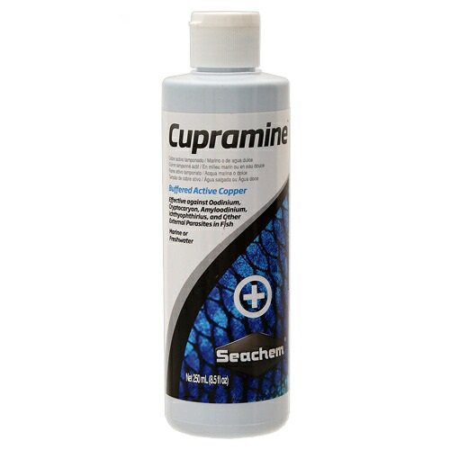Ｓｅａｃｈｅｍ　シーケム　キュプラミン　Ｃｕｐｒａｍｉｎｅ　２５０ｍｌ　淡水・海水両用　銅　添加剤　ＣＲＣ10―35―45―60―00