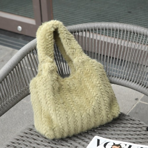 DIDANA ficce 22937 人造ミンクトートバッグ ショルダーバッグ レディース バッグ 人気デイリーバッグ トートバッグ韓国バッグ/クロスバックハンドバッグ/