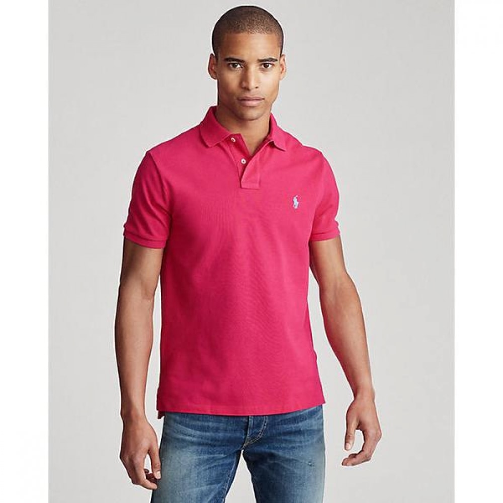 ポロ ラルフ ローレン メンズ カスタム スリムフィット メッシュ ポロシャツ MNPOKNI1N820506650