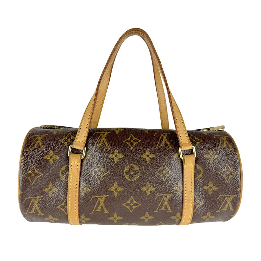 ルイ ヴィトン LOUIS VUITTON ハンドバッグ モノグラム パピヨン モノグラムキャンバス ブラウン ゴールド レディース z9465