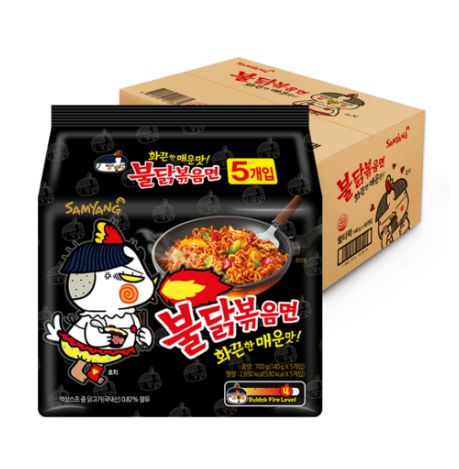 (三養) プルダック炒め麺 袋入りラーメン 140g40個 6,386円