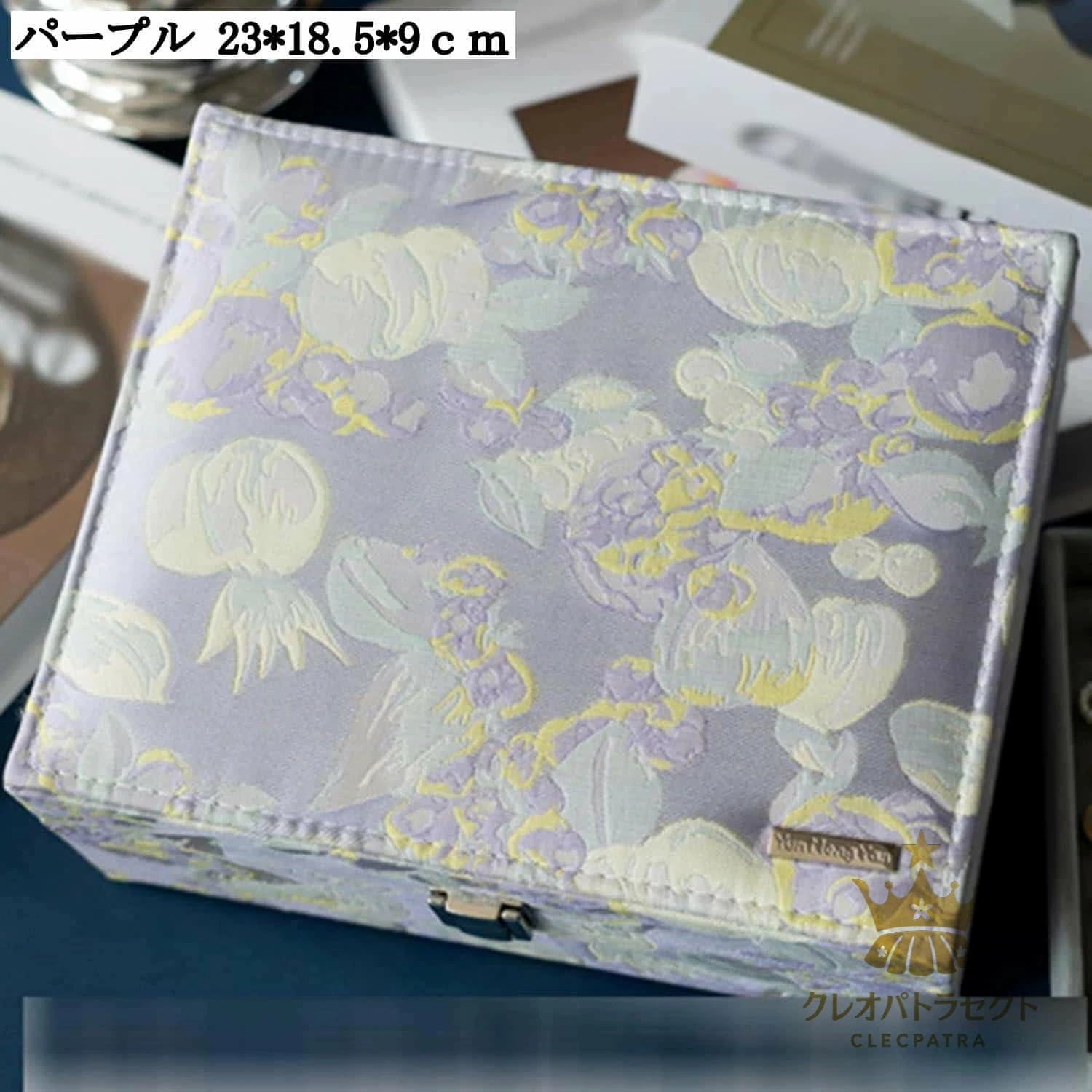 【NEWカラー追加】刺・木製ジュエリーボックス ベロア レディース用アクセサリー収納 宝石箱 多機能小物入れ 超軽量 持ち運び 母の日 彼女へのプレゼント