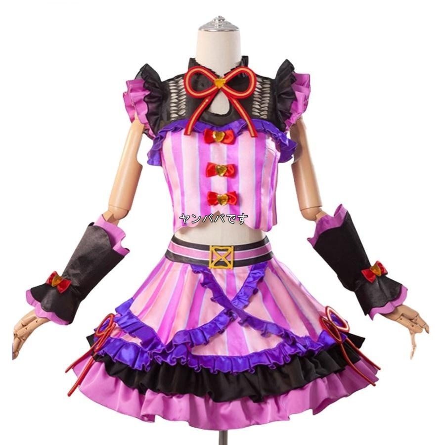 プリパラ　北条そふぃ　ドリームハートレースコーデ　コスプレ衣装(ウィッグ 靴別売り)