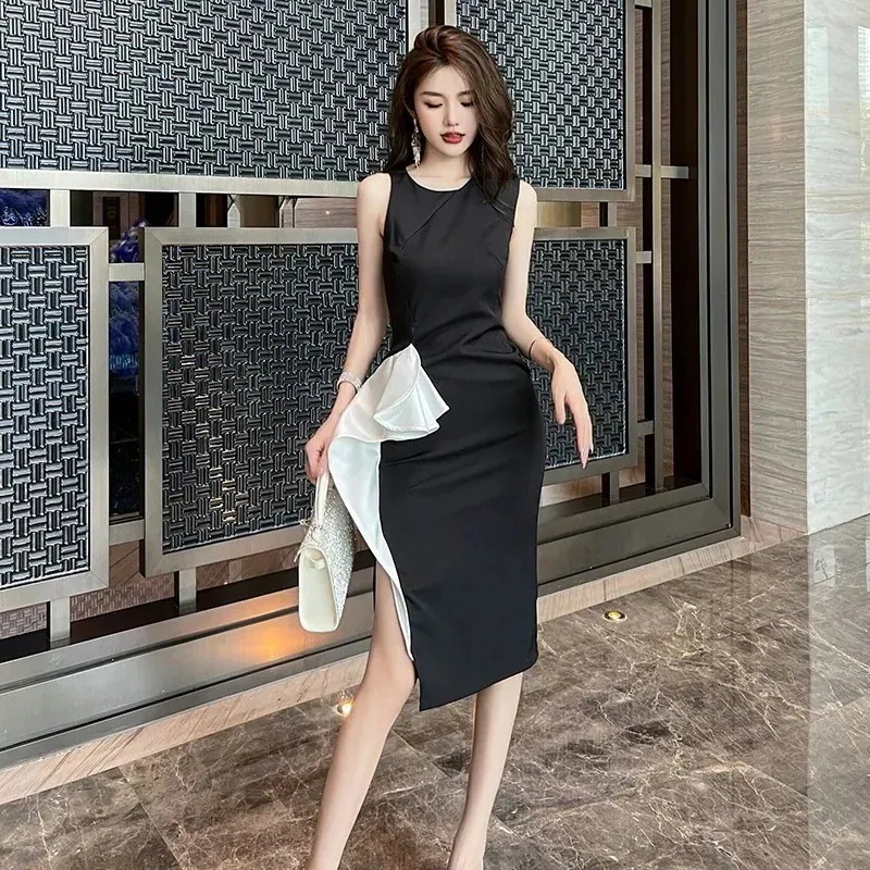 【JY.上品】 ワンピース フォーマル パーティードレス キャバドレス 着痩せ 大人 チャイナドレス 同窓会 披露宴 卒業式 結婚式 演奏会 ウェディング 成人式 正式 40 二次会 発表会