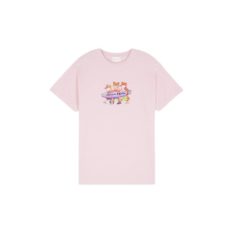 [ロロモダ] メゾンキツネ サーフィンフォックス レディース半袖Tシャツ / MW00116KJ0136-P616