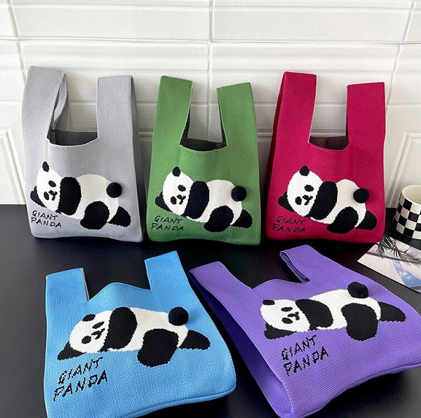 新作レディースバック　鞄ハンドバッグトートバック　ニットバッグ