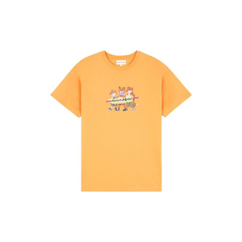 [ロロモダ] メゾン・キツネ サーフィンフォックス レディース半袖Tシャツ / MW00116KJ0136-P822