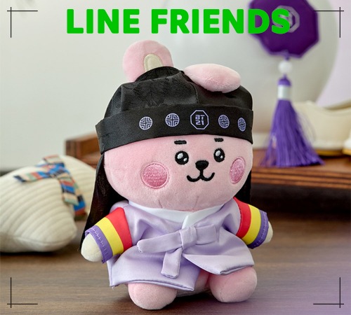 ラインフレンズ BT21 COOKY BABY プレミアム K エディション シッティング ぬいぐるみ 韓国雑貨 かわいい 5,111円