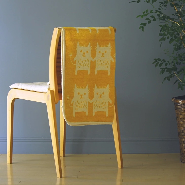 KLIPPAN (クリッパン) ボブキャット(イエロー) シュニールコットン