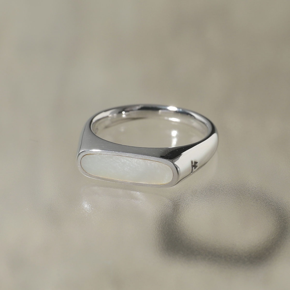 TOMWOOD トムウッド リング レディース Mario Ring White MOP マリオ ホワイト マザーオブパール 100656 R75SBWHM01S925 シルバー925 指輪 SILV