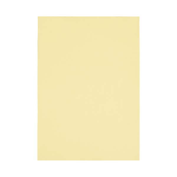 スマートバリュー カラーペーパー厚口A3クリーム500枚A274J-2