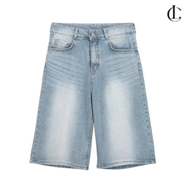 女性用デニムショートパンツ 夏用ショートパンツ バミューダジーンズ デニムショートパンツ LPP010