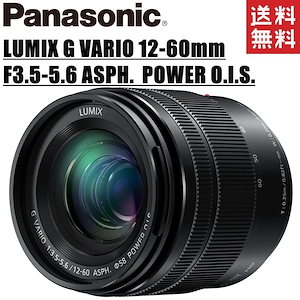 LUMIX G VARIO 12-60mm F3.5-5.6 ズームレンズ ミラーレス一眼 カメラ 中古